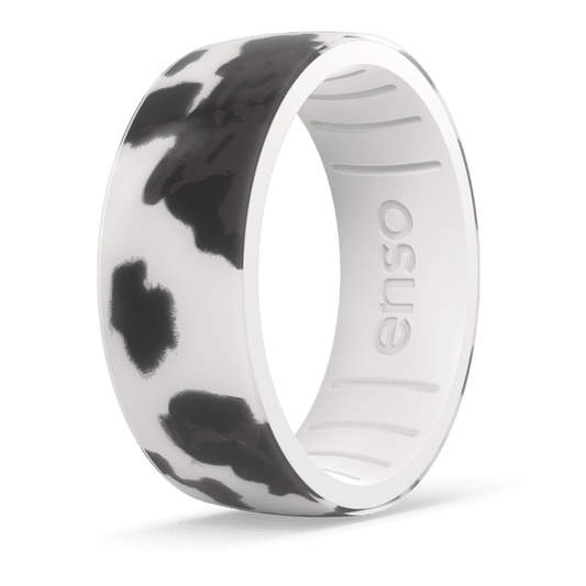 Animal Prints Silicone Ring - Cowhide