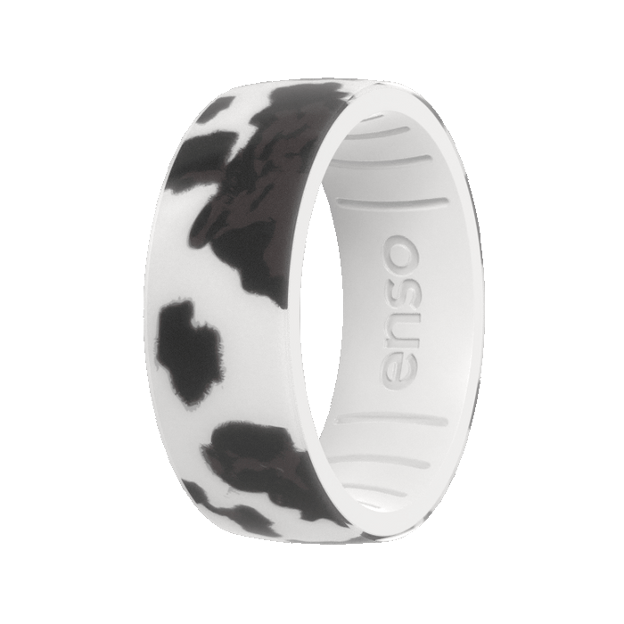 Animal Prints Silicone Ring - Cowhide