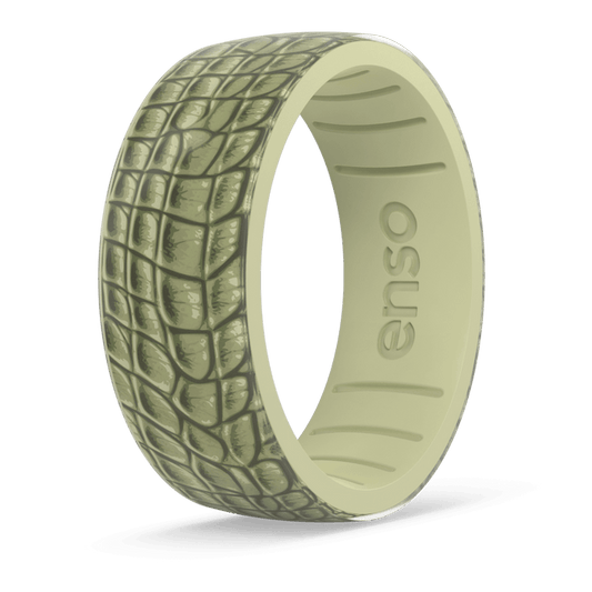 Animal Prints Silicone Ring - Gator Skin