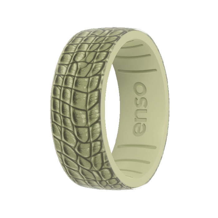 Animal Prints Silicone Ring - Gator Skin