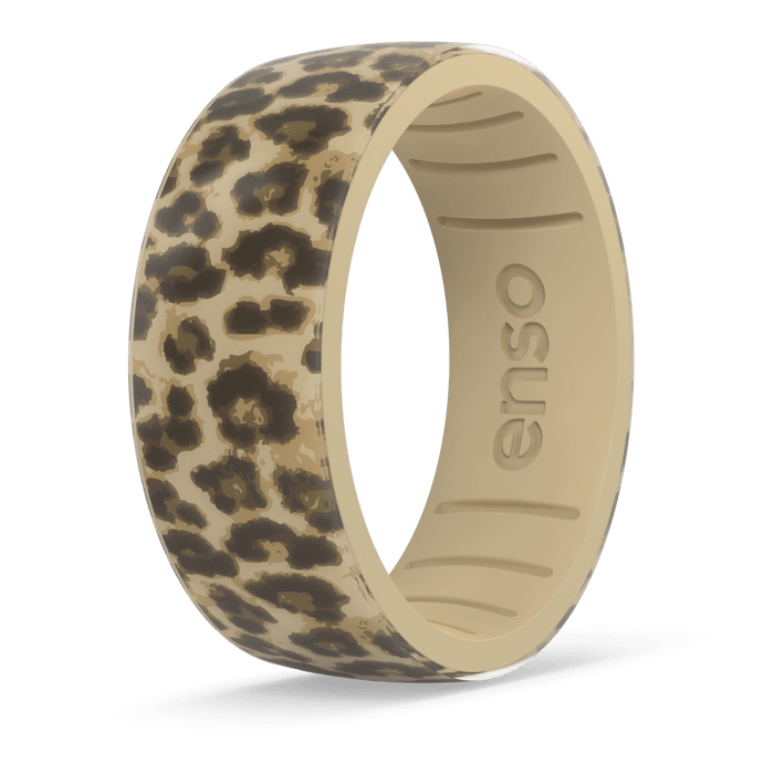 Animal Prints Silicone Ring - Leopard Print
