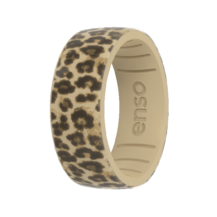 Animal Prints Silicone Ring - Leopard Print