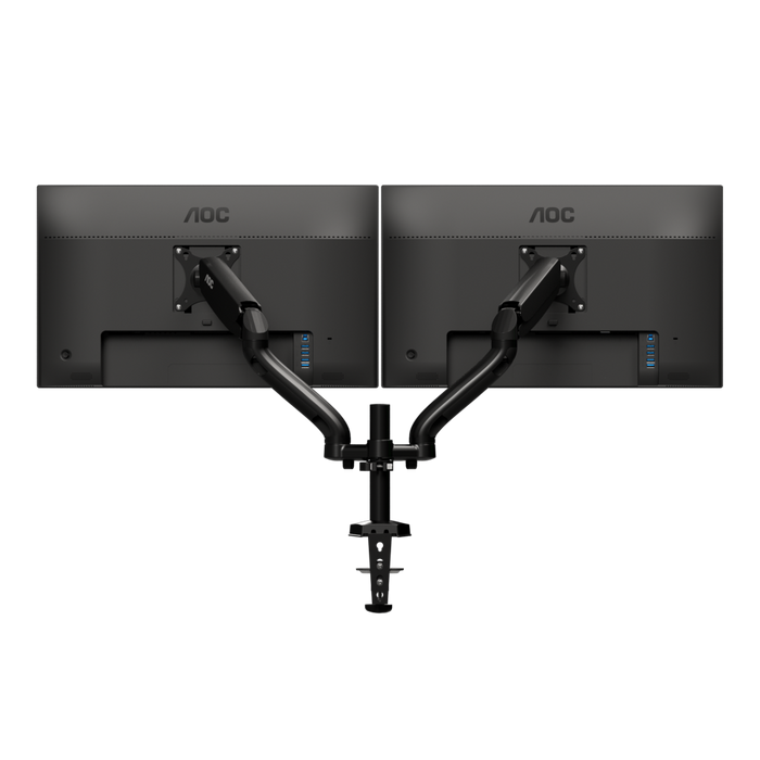 AOC AD110D0 Dual Monitor Arm SWIVEL&TILT 2 - 9 Kg Each ARM