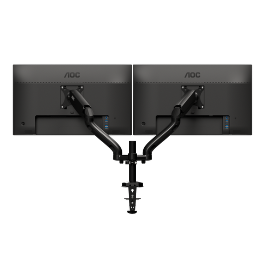 AOC AD110D0 Dual Monitor Arm SWIVEL&TILT 2 - 9 Kg Each ARM