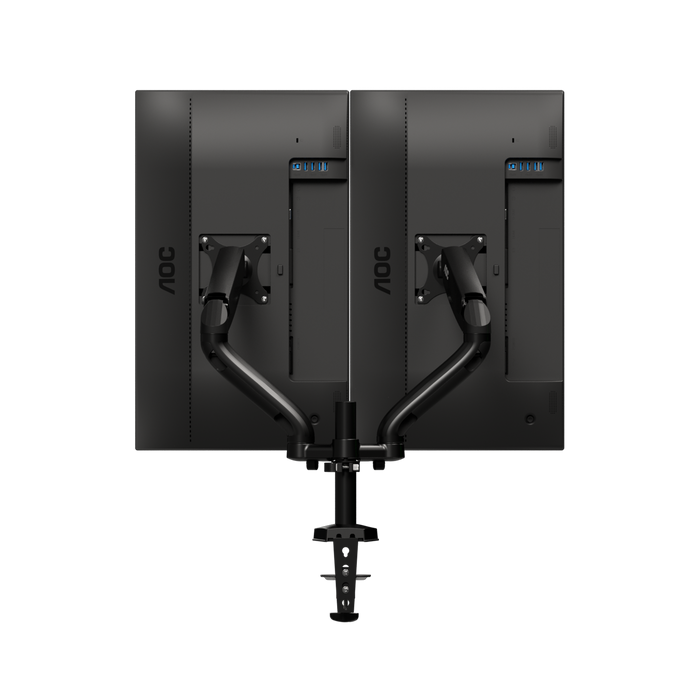 AOC AD110D0 Dual Monitor Arm SWIVEL&TILT 2 - 9 Kg Each ARM