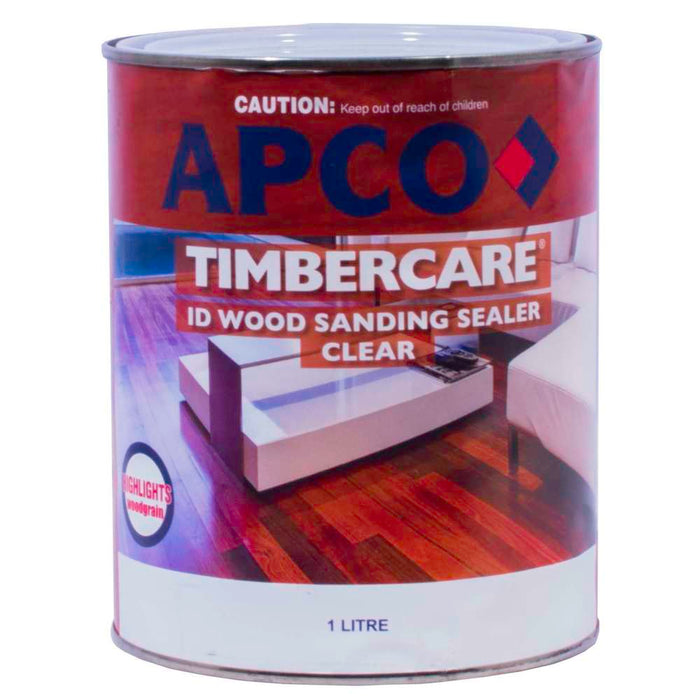 Apco Timbercare Instant Dry Sanding Sealer Clear Spray 1L