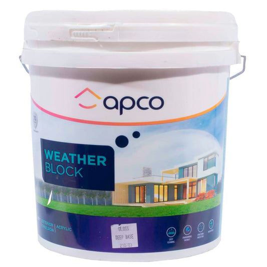 Apco Weatherblock Gloss Acrylic Deep Base 10L