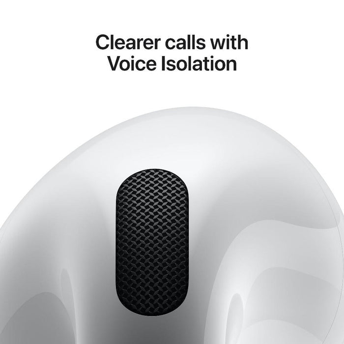 Apple Airpods 4 with Active Noise Cancellation - White | MXP93ZM/A Apple Headphones Euronics Ireland