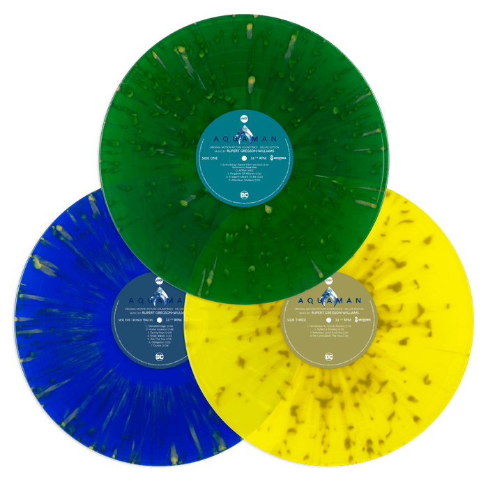 Aquaman - Original Motion Picture Soundtrack Deluxe Edition 3XLP