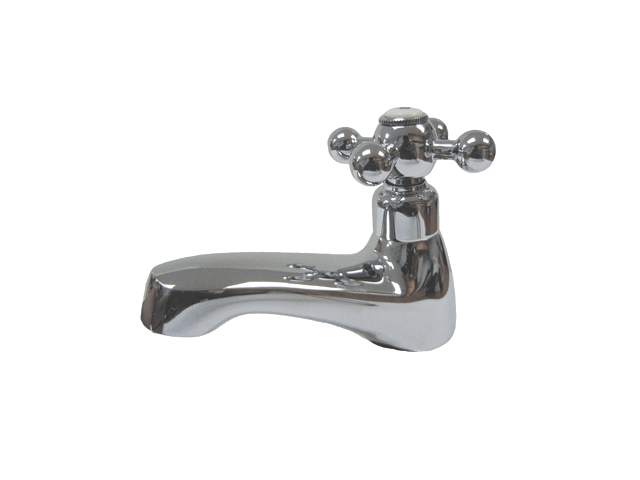 Aquarius Polished Chrome Basin Tap. Ideal for Bathroom, Corner Sinks, Powder Room, etc - 24P12 MEGA