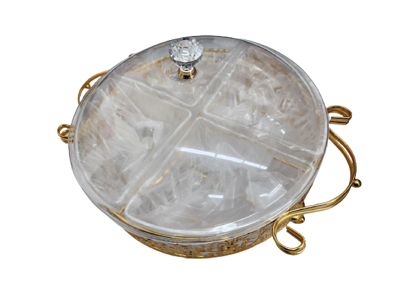 Arabic Fruit and Dessert Compartment Tray