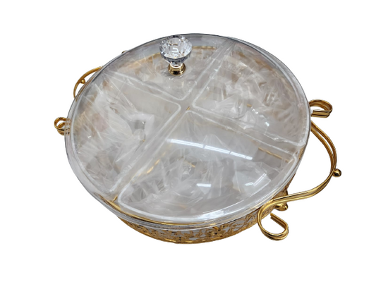 Arabic Fruit and Dessert Compartment Tray