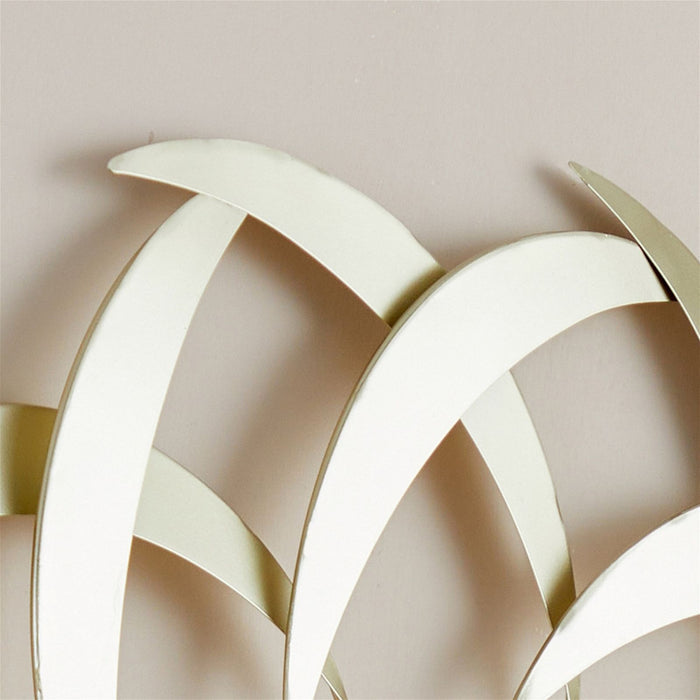 ARI Mirror 700mm Stylized Leaf Design Gold by Criterion -Home Living Store - -