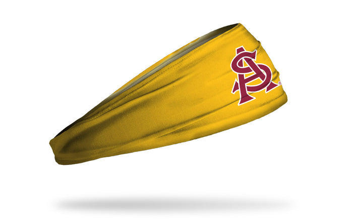 Arizona State University: Baseball Gold Big Bang Lite Headband - View 2