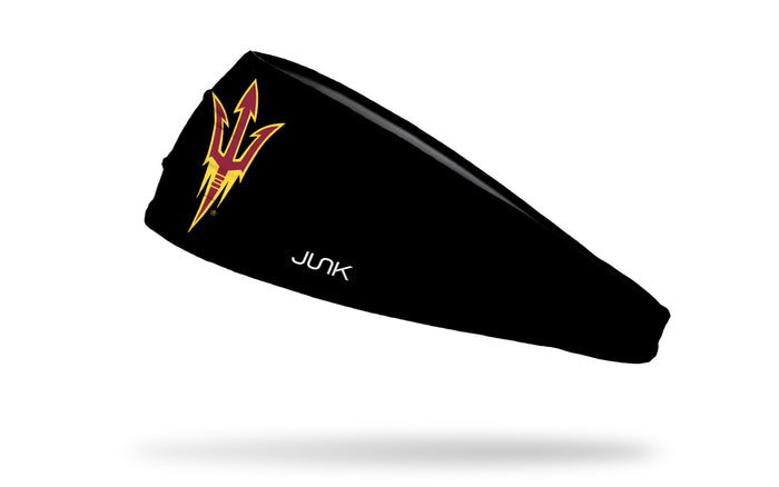 Arizona State University: Pitchfork Black Big Bang Lite Headband - View 1