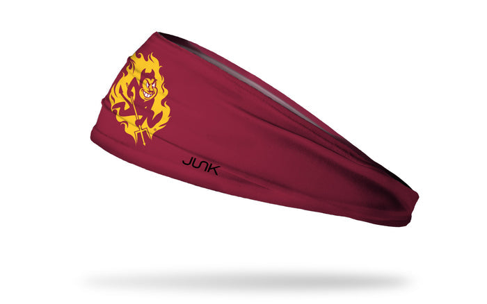 Arizona State University: Sparky Maroon Big Bang Lite Headband - View 1