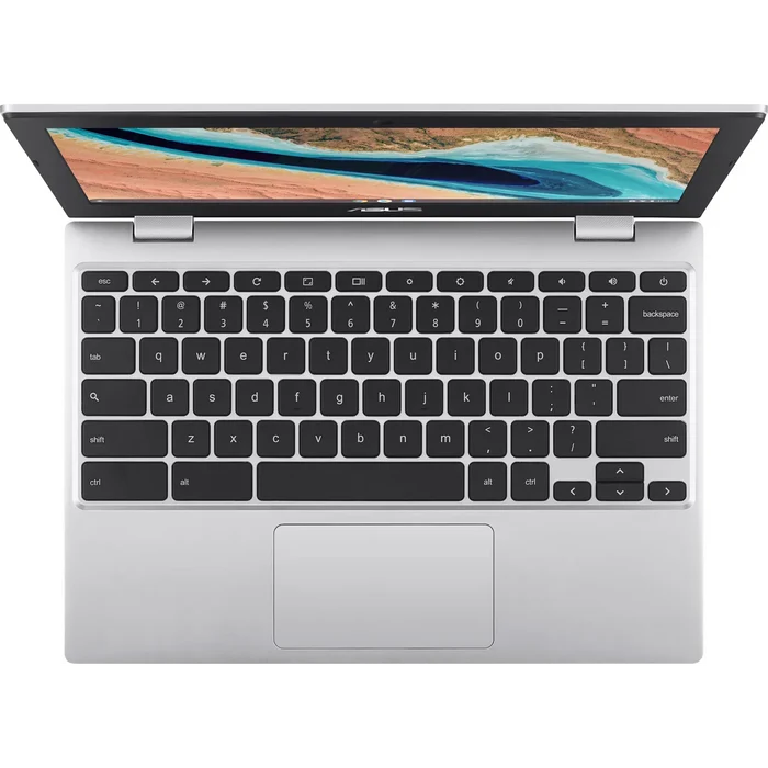 Asus Chromebook CX1101 11.6" HD Intel Celeron N 4GB/64GB Laptop - Silver | CX1101CMA-GJ0009 from Asus - DID Electrical