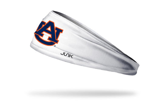 Auburn University: Logo White Big Bang Lite Headband - View 1