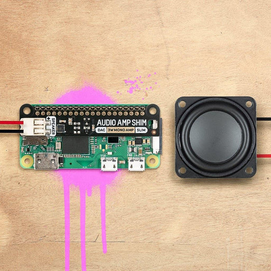 Audio Amp SHIM (3W Mono Amp) by Pimoroni - The Pi Hut