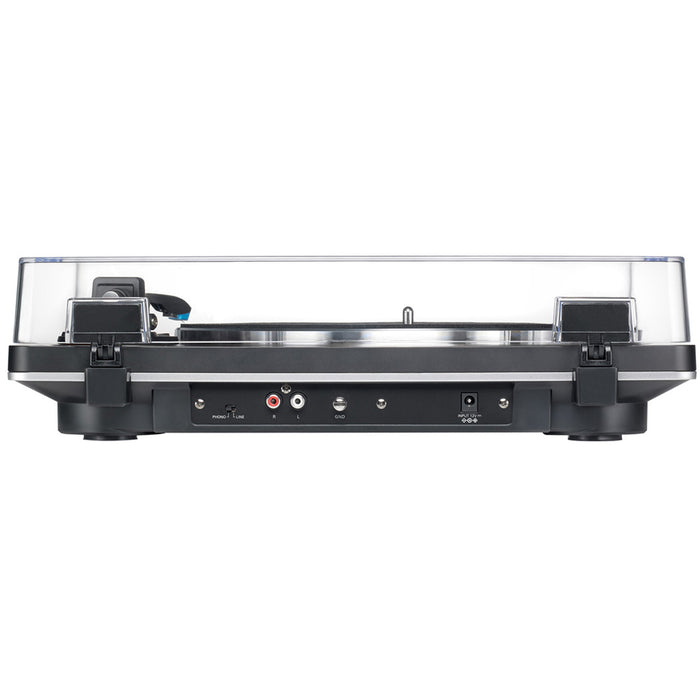 Audio Technica AT-LP70XBT Fully Automatic Bluetooth Wireless Belt Drive Turntable Black Silver Black