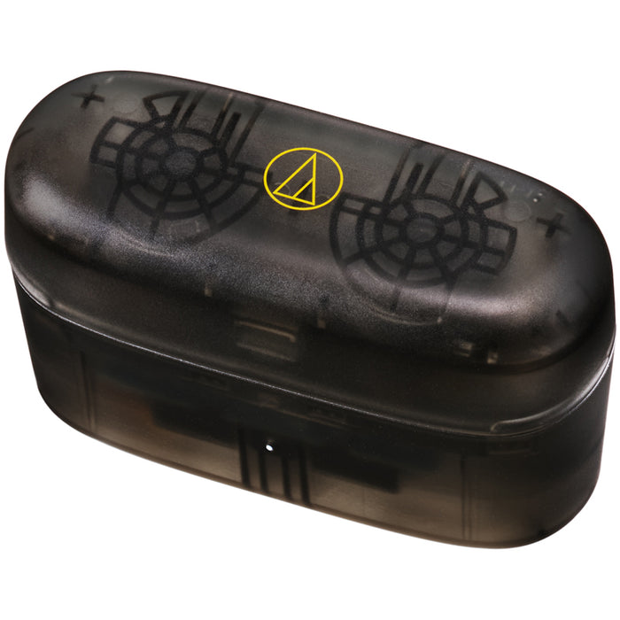 Audio Technica ATH-CKS30TW+ Noise Cancelling Wireless Earbuds Translucent Black Translucent Black