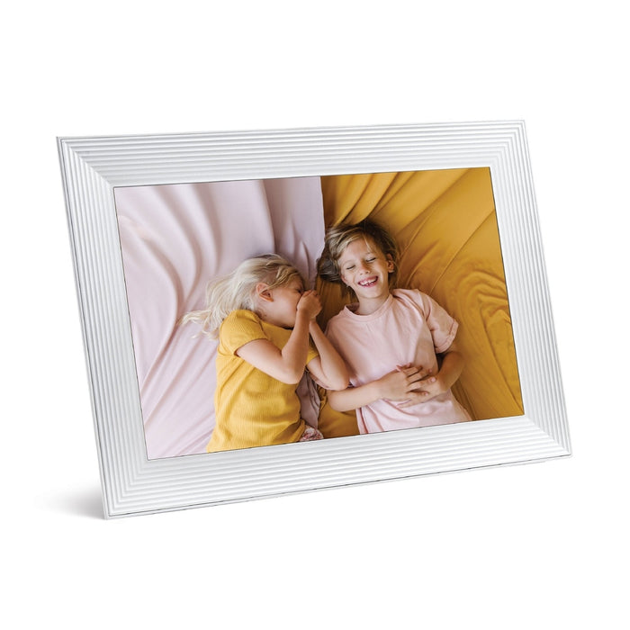 AURA Carver 10.1" WiFi Digital Photo Frame - Seasalt | UKA900-WHT Aura Digital Photo Frame Euronics Ireland