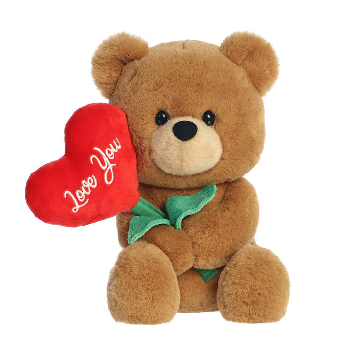 Aurora Plush 11 Inch Blossoming Love Bear Valentine Plush Toy
