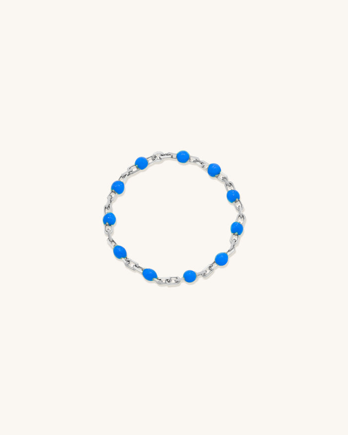 Azul Candy Chain Ring