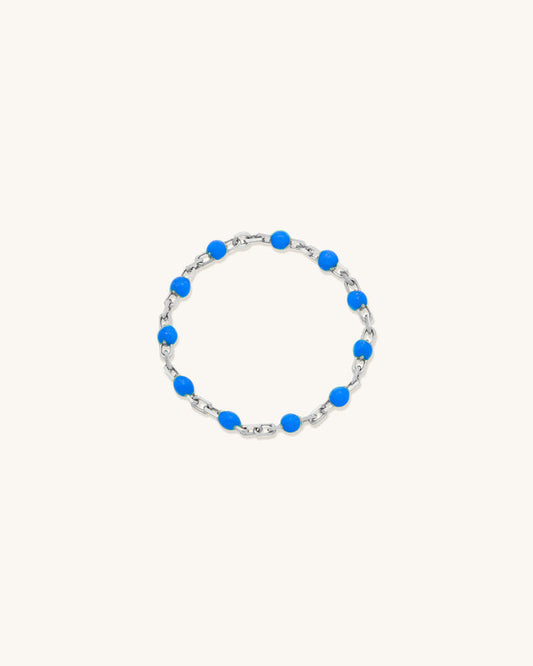 Azul Candy Chain Ring