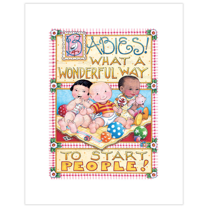 Babies Fine Art Print