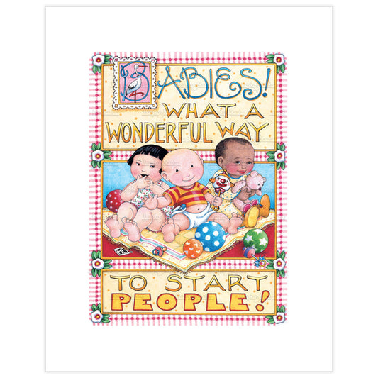 Babies Fine Art Print