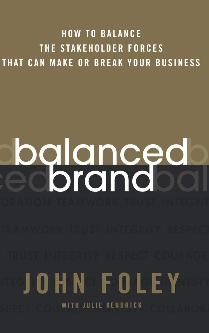 Balanced Brand: How To Balance The Stakeholder Forces That Can Make Or Break Your Business Hardcover