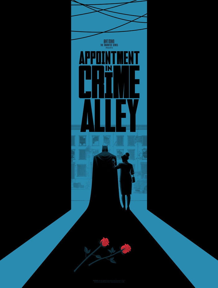Batman: The Animated Series - Crime Alley (Variant) Screenprinted Poster