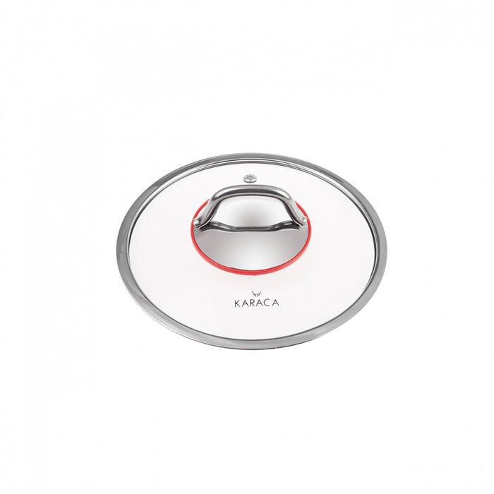 Batterie de cuisine Karaca Emirgan avec la base d’induction en acier, 6 pièces, taille moyenne