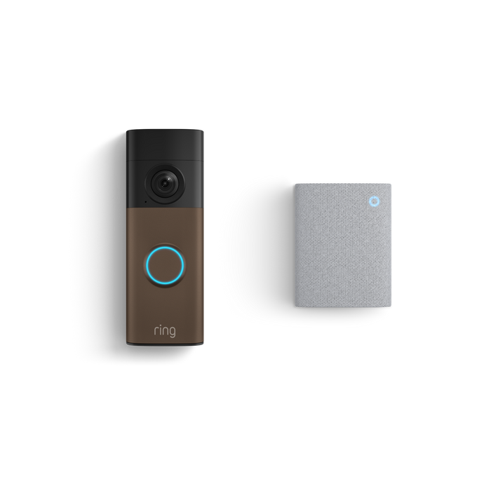 Matte Mocha:Battery Video Doorbell (2nd Gen) + Chime (3rd Gen)