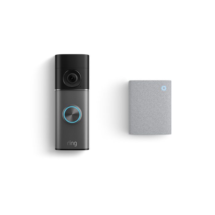 Deep Silver:Battery Video Doorbell Pro (2nd generation) + Chime (3rd generation)