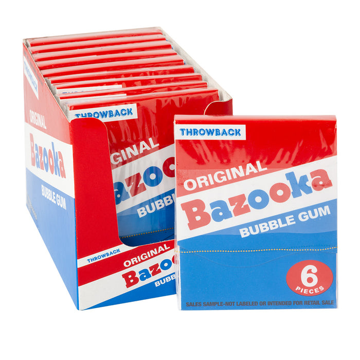 Bazooka Mini Wallet Throwback 1.27oz - 12ct