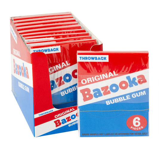 Bazooka Mini Wallet Throwback 1.27oz - 12ct