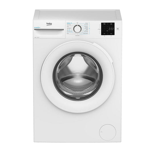Beko BMN3WT3841W 8kg 1400 Spin Washing Machine White White