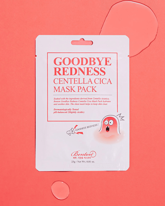 Benton Goodbye Redness Centella Cica Mask Pack