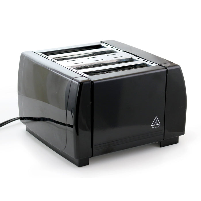 Better Chef 4 Slice Dual-Control Black Toaster IM-242B