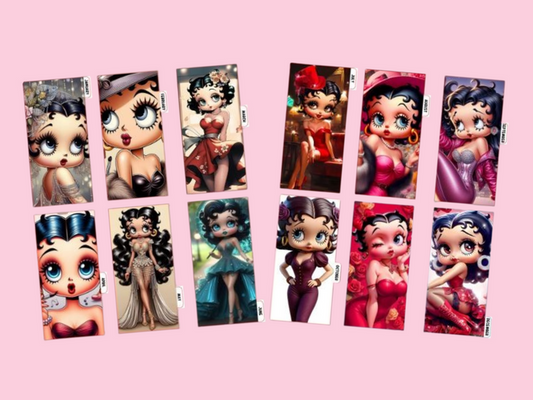 Betty | Monthly Dividers | A6 Rings | 12 month set
