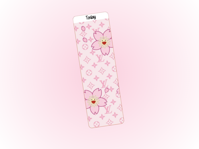 Binder Bookmark | A5 Rings | Pink Blossom L