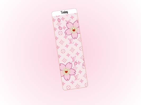 Binder Bookmark | A5 Rings | Pink Blossom L