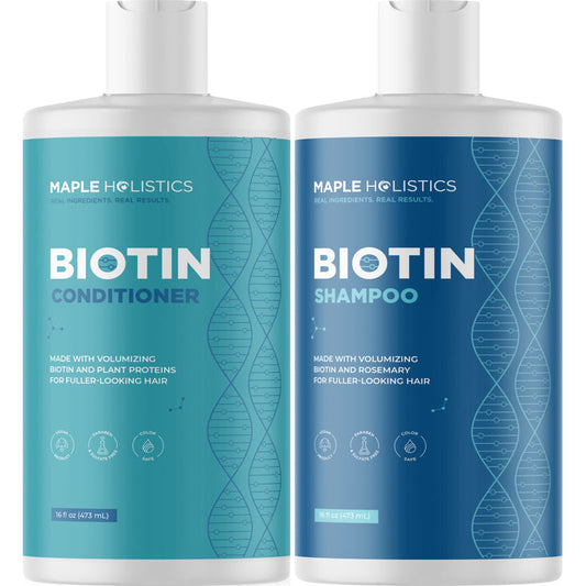 Biotin Shampoo and Conditioner Set