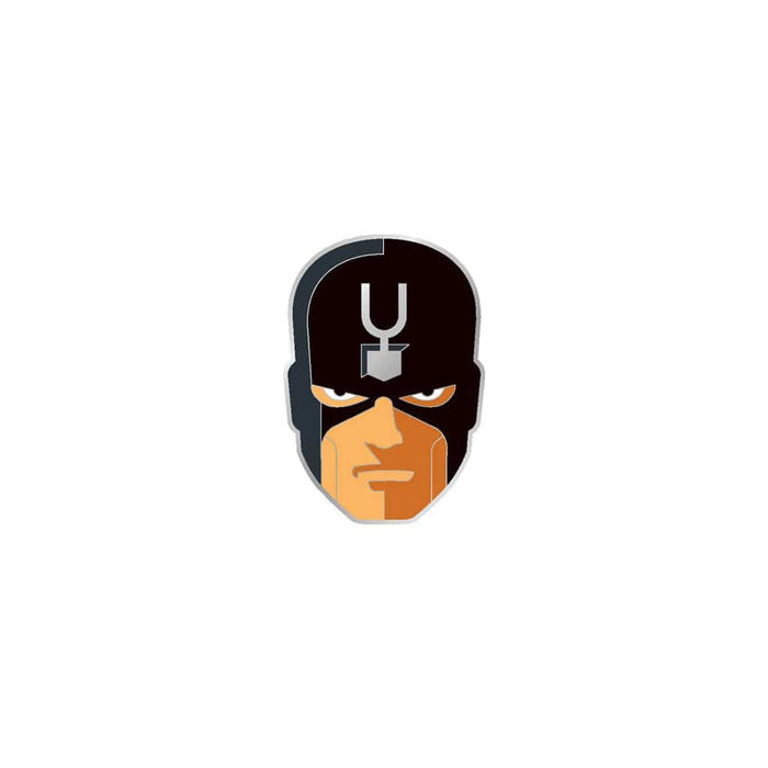 Black Bolt Enamel Pin