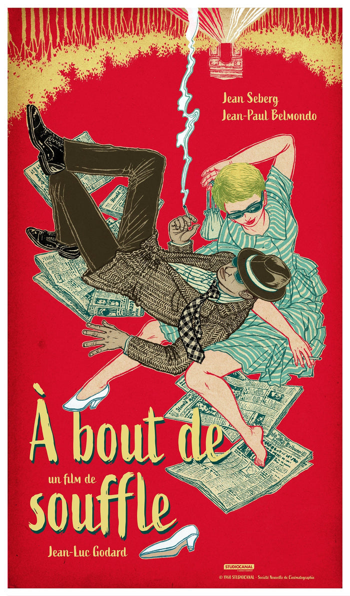Black Dragon Press x Mondo #27: Breathless Poster