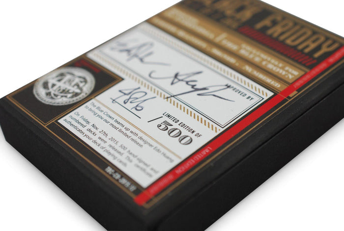 Black Friday Playing Cards by The Blue Crown