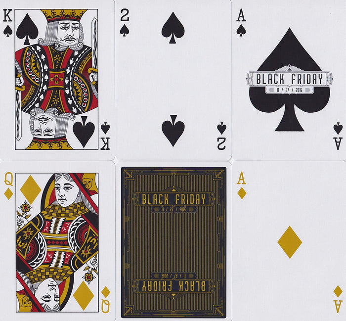 Black Friday Playing Cards by The Blue Crown