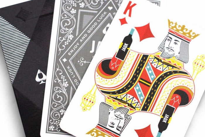 Black JAQK Playing Cards by Theory11